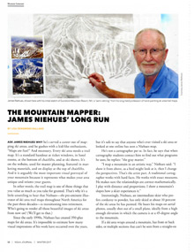 The Mountain Mapper NSAA Journal (Winter 2017) Feature Writing: Hirsch Award Winner