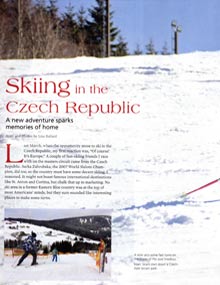 Skiing the Czech Republic (Winter 2017-18) 
